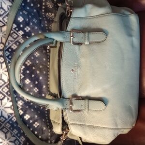 Kate Spade Mint Green Leather Satchel
